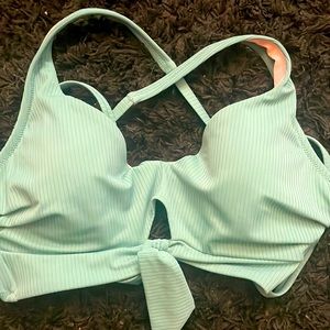 Cute pale green women swim Bikini top perfect for summer!!!